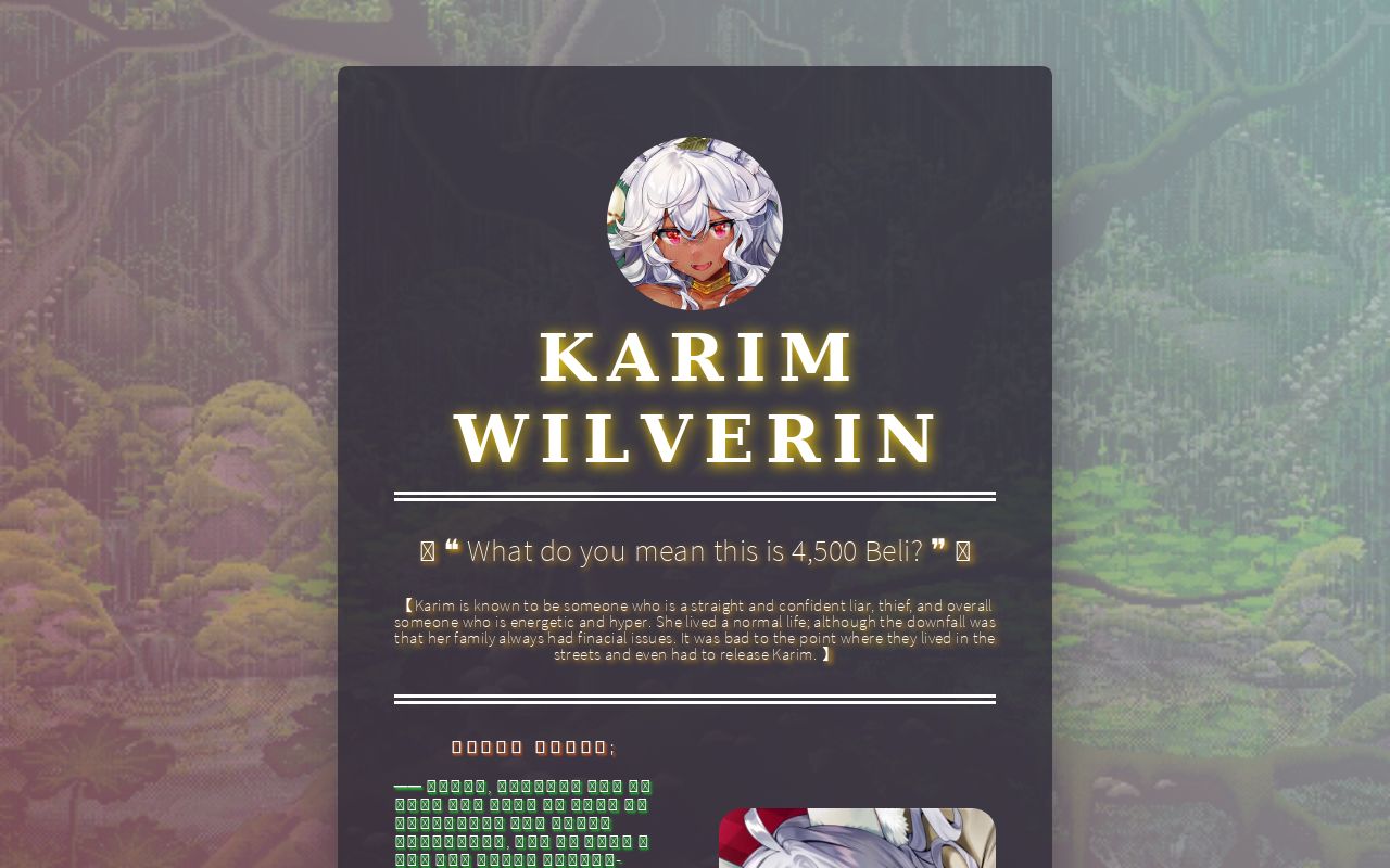Carrd profile picture for @karim